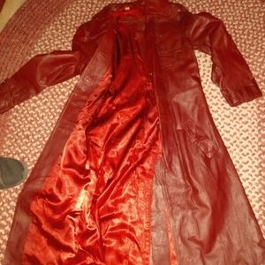 Vintage '70s leather coat